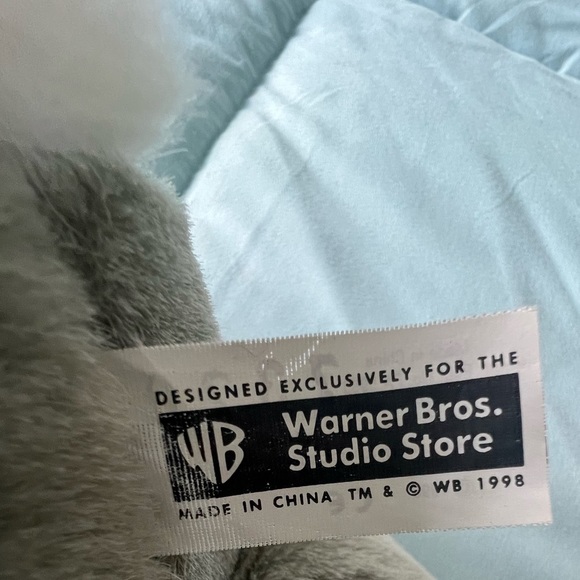 Warner Bros. Looney Toons 1998 Baby Bugs Bunny Tickle Me Giggling Talking Plush - Picture 6 of 10